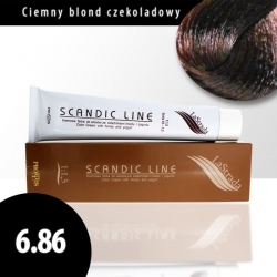 PROFIS FARBA DO WŁOSÓW LASTRADA KOLOR 6.86 CIEMNY BLOND CZEKOLADOWY 100ML